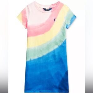 Polo by Ralph Lauren Kids Rainbow Tie-Dye Tee